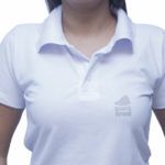 Polo Feminina com Logo